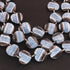 1 Strand Boulder opal Faceted Briolettes -Heart Shape  Briolettes 14mmx15mm-16mmx17mm-8 Inches BR0402