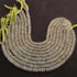 1 Strand Finest Quality Lemon chalcedony Silverite Faceted Rondelles - Lemon chalcedony Silverite Beads 6mm-7mm 8 Inches BR1417