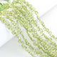 1 Strand Peridot Gemstone Faceted Briolettes - Peridot Heart  Beads 5mmx5mm-5mmx7mm-8 Inches BR1350 - Tucson Beads