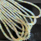 1 Long Strand Ethiopian Welo Opal Faceted Rondelles - Ethiopian Roundelles Beads 6mm-9mm 16 Inches BR03176 - Tucson Beads