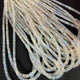 1 Long Strand Ethiopian Welo Opal Smooth Rondelles - Ethiopian Roundelles Beads 4mm-6mm 16 Inches BR03181 - Tucson Beads