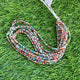 1 Long Strand Beautiful Multi Ethiopian Welo Opal Smooth Rondelles Multi Ethiopian Roundelles Beads 3mm 16 Inches BR03195 - Tucson Beads