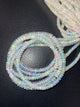1 Long Strand Ethiopian Welo Opal Faceted Rondelles - Ethiopian Roundelles Beads 4mm-6mm 16 Inches BR03181 - Tucson Beads