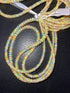 1 Long Strand Ethiopian Welo Opal Faceted Rondelles - Ethiopian Roundelles Beads 3mm-5mm 16 Inches BR03178