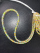 1 Long Strand Ethiopian Welo Opal Faceted Rondelles - Ethiopian Roundelles Beads 3mm-5mm 16 Inches BR03178 - Tucson Beads