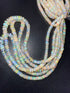 1 Long Strand Ethiopian Welo Opal Smooth Rondelles - Ethiopian Roundelles Beads 5mm-9mm 16 Inches BR03185