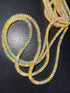 1 Long Strand Ethiopian Welo Opal Faceted Rondelles - Ethiopian Roundelles Beads 4mm-7mm 16 Inches BR03184