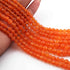 1 Strand Carnelian  Roundelles Balls beads  - Gemstone Balls beads - 5mm-6mm 10 Inches BR0725