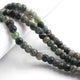 1 Strand Green Jasper Faceted Rondelles - Roundel Beads 8mm 8 Inches BR421 - Tucson Beads