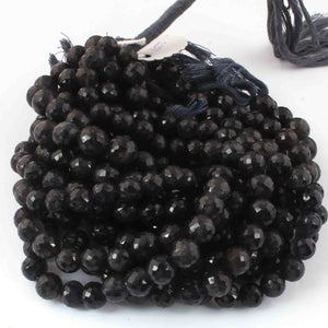 1 Strand Iolite , Best Quality , High Quality , Faceted Round Balls - Faceted Balls Beads 8mm-10mm 10 Inches BR0628 - Tucson Beads