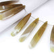 1 Strand Bio Yellow Chalcedony Faceted Briolettes - Pear Shape Briolettes  69mmx11mm-48mmx11mm  7 Inches BR3119 - Tucson Beads
