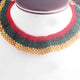 Multi Hydro Beaded Necklace AAA Quality Gemstone Necklace Colorful Mat Necklace -2mm-3mm- 10  Inches - SPB0129 - Tucson Beads