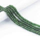 1 Strand Chrome Diopside Faceted Rondelles - Chrome Diopside Rondelles Beads -5mm-6mm -15 Inches BR01142 - Tucson Beads
