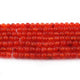 1  Strand Carnelian  Roundelles Balls beads  - Gemstone Balls beads - 5mm-6mm 10 Inches BR0716 - Tucson Beads
