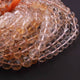 1 Strand Citrine Roundelles Balls beads  - Gemstone Balls beads - 7mm-9mm 9.5 Inches BR0726 - Tucson Beads