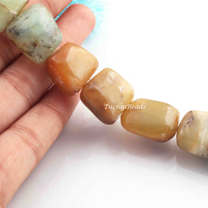 1 Strands Peru Opal Smooth Assorted Beads - Peru Opal Briolettes 16mmx24mm- 8 Inches BR412 - Tucson Beads