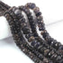 1 Strand Iolite Faceted  Rondelles Beads -5mm-15mm - 10.5 Inches BR0621