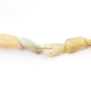 1 Strand Peru Opal Smooth Assorted Beads - Peru Opal Briolettes  -18mmx11mm- 8 Inches BR1869 - Tucson Beads