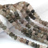 1 Strand Green Rutile Faceted  Rondelles-  -8mm - 14 Inches BR0595