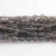 2 Strands Labradorite Smooth Pear Briolettes - Labradorite Pear Shape Beads 7mmX6mm-13mmx7mm 12.5 Inches BR459 - Tucson Beads