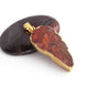 2  Pcs Brown Druzzy 24k Gold Plated Pendant- Electroplated Gold Druzy -44mmx19mm DRZ069 - Tucson Beads