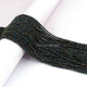 5 Long Strands Black Spinel Green  Coated Rondelles Faceted Beads - Green Coated Rondelles -  2mm 13 inch RB175 - Tucson Beads