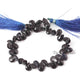 1 Strand Iolite Faceted Pear Briolettes -Pear Shape Briolettes -10mmx6mm - 7.5 Inches BR2099 - Tucson Beads