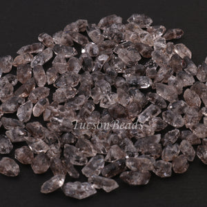 10 Pcs  AAA White Herkimer Diamond Quartz Nuggets Beads - 5mmx4mm- 10mmx4mm- BDU121 - Tucson Beads