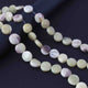 1 Strand Yellow Opal Briolettes - Coin Shape  Briolettes -12mmx13mm - 9mmx11mm 7 inches BR4050 - Tucson Beads