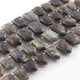 1 Strand Labradorite  Faceted  Briolettes  - Pentagon Shape Briolettes - 12mmx10mm-23mmx16mm - 9 Inches BR01273 - Tucson Beads