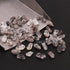 10 Pcs  AAA White Herkimer Diamond Quartz Nuggets Beads - 7mmx4mm-9mmx4mm- BDU101