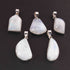 1Pc Genuine and Rare Rainbow Moonstone Fancy Shape Pendant - 925 Sterling Silver - Gemstone Pendant SJ324