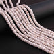1  Strand White Silverite Faceted Rondelles  - Gemstone Rondelles - 4mm-5mm - 13 Inches BR01101 - Tucson Beads