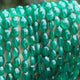 1 Strand Finest Quality Green onyx Faceted Oval Shape Briolettes -  10mmx9mm-15mmx9mm 7.5 Inches BR582 - Tucson Beads