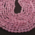 1 Strand Rose Quartz Smooth Oval Shape Briolettes -  10mmx8mm-12mmx8mm 13 Inches BR02457
