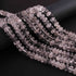 1 Strand Black Rutile Smooth Rondelles - Rutile Rondelles Beads -6mm- 7mm -13 Inches BR01094