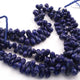1 Strand Lapis Lazuli Faceted Briolettes  - Tear Drop Briolettes 5mm-10mm-  - 8 Inches BR01858 - Tucson Beads
