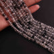 1 Strand Black Rutile Smooth Rondelles - Rutile Rondelles Beads -6mm -12.5 Inches BR01091 - Tucson Beads