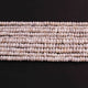 1  Strand White Silverite Faceted Rondelles  - Gemstone Rondelles - 4mm-5mm - 13 Inches BR01102 - Tucson Beads