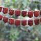 1 Strand Red Jasper Faceted Pentagon Shape Briolettes - Jewelry Making Supplies - 13mmx18mm-14mmx20mm 9 Inch BR605 - Tucson Beads