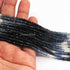 1 Strand Shaded Blue Sapphire Faceted Rondelles - Faceted Bead 3mm 16 Inch BR526