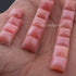 11 Pcs morgnit Smooth Square Shape - Square Shape Loose Gemstone - 9mm LGS190
