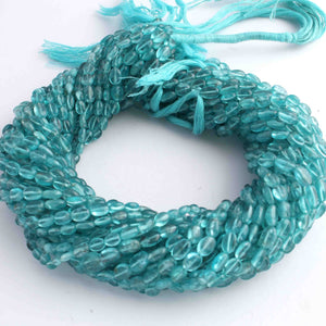 1 Strand Apatite Smooth Oval Briolettes - Apatite Oval Shape - 3mm-5mm -14 Inches BR1111 - Tucson Beads