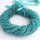 1 Strand Apatite Smooth Oval Briolettes - Apatite Oval Shape - 5mm-6mm -13.5 Inches BR1109 - Tucson Beads