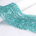 1 Strand Apatite Smooth Oval Briolettes - Apatite Oval Shape Beads - 4mmx3mm - 11mmx4mm -12.5 Inches BR01109