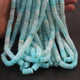 1  Strand  Natural Peru Opal Smooth Heishi Tyre Shape Gemstone Beads,  Peru Opal Plain Tyre Rondelles Beads,7mm-8mm 16 Inches BR02809 - Tucson Beads