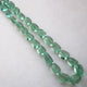 770 ct. 1 Strand Of Genuine Green Fluorite Necklace - Smooth Assorted Beads - Rare & Natural Necklace - Stunning Elegant Necklace SPB0192 - Tucson Beads