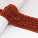5 Long Strands Hessonite Rondelles Faceted Beads -Round  Rondelles -  2mm 12.5 inch RB163 - Tucson Beads