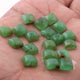 9 Pcs Chrysoprase Smooth Square Shape - Square Shape Loose Gemstone - 8mm LGS188 - Tucson Beads