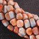1 Strand Brown&Gray  Opal Smooth Tumble Shape Beads,  Plain Nuggets Gemstone Beads 13mmx12mm-18mmx14mm 13 Inches BR02836 - Tucson Beads